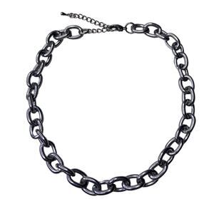 Park Lane Connections Chunky Chain Necklace Hematite Finish RETIRED